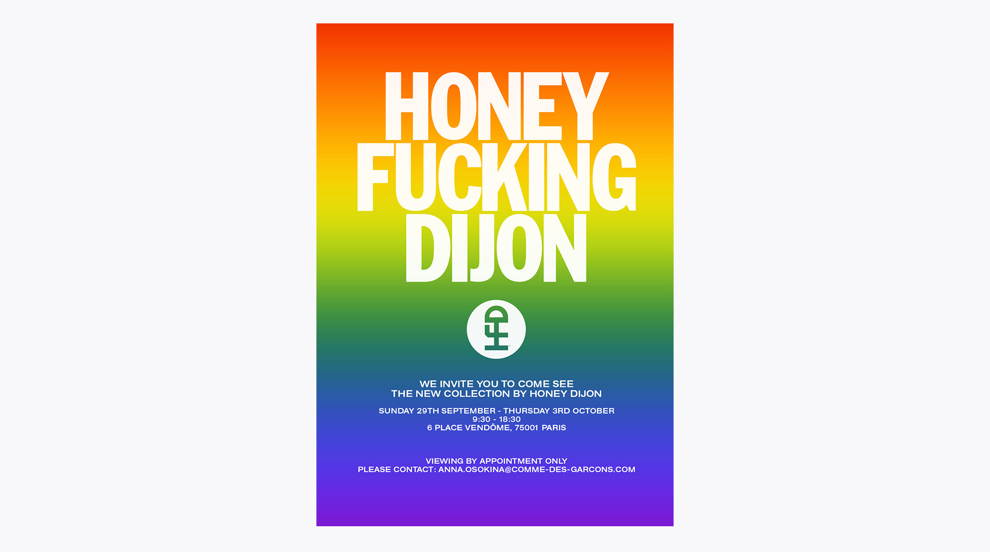 HFD / Comme Des Garçons –