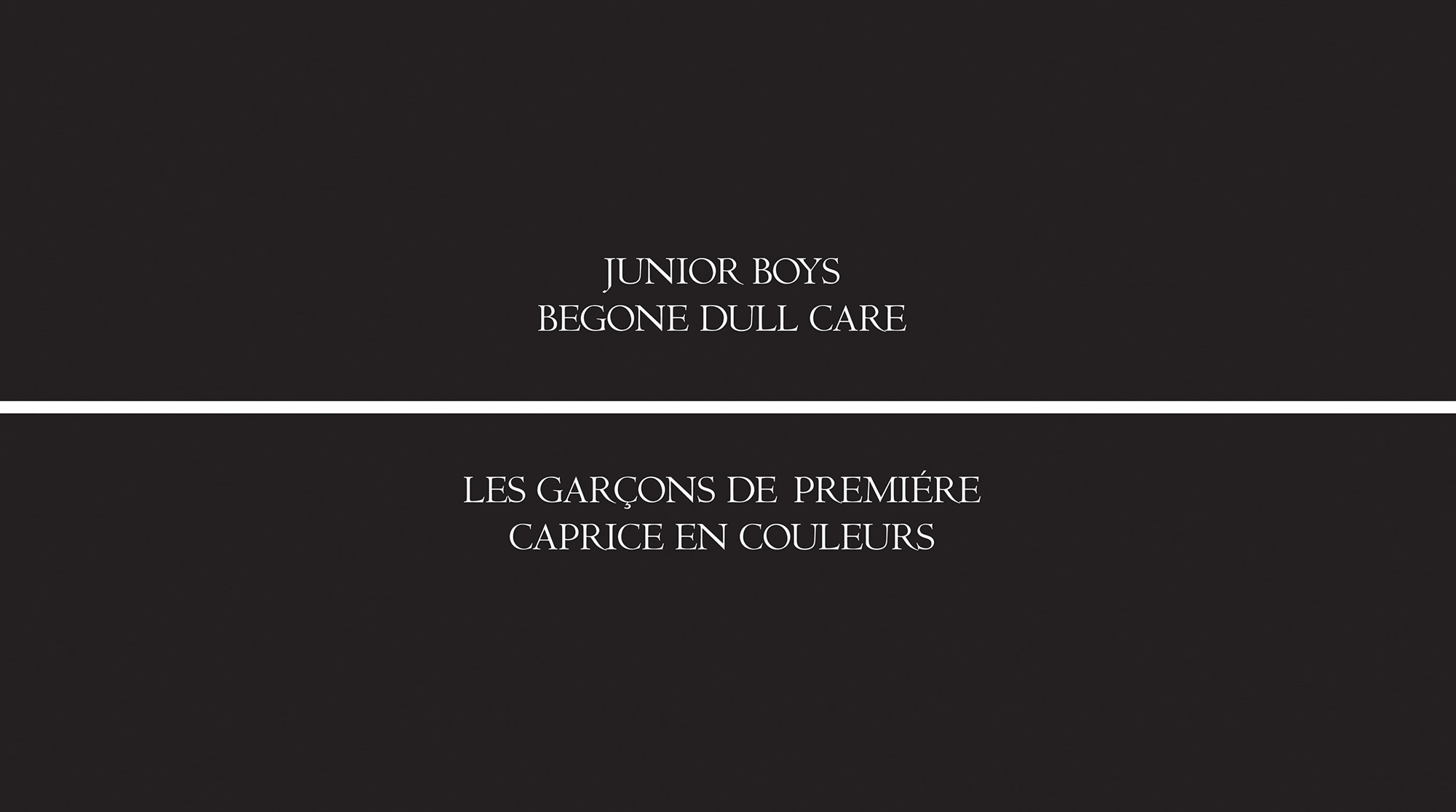 Junior Boys –