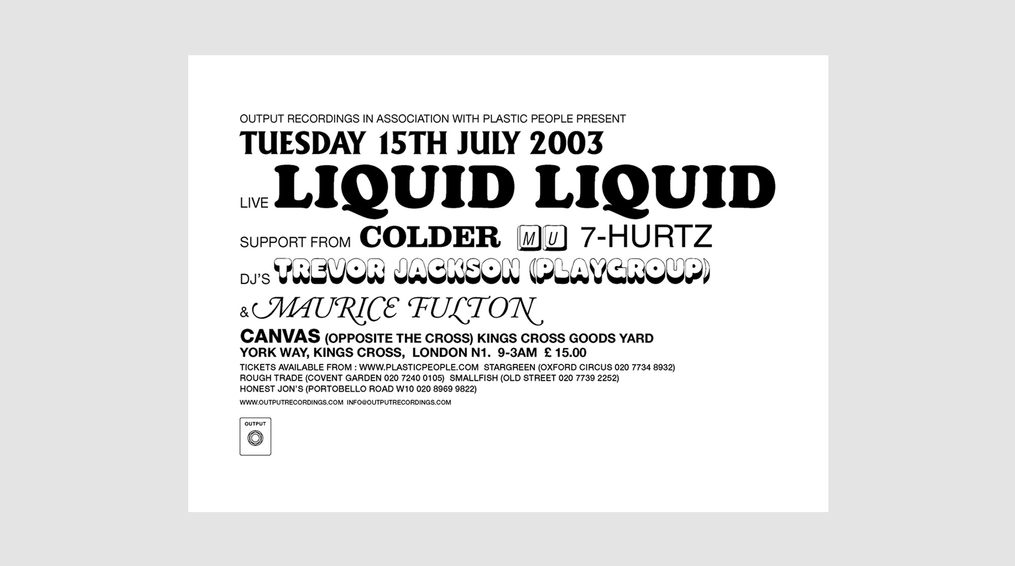 Output Recordings –