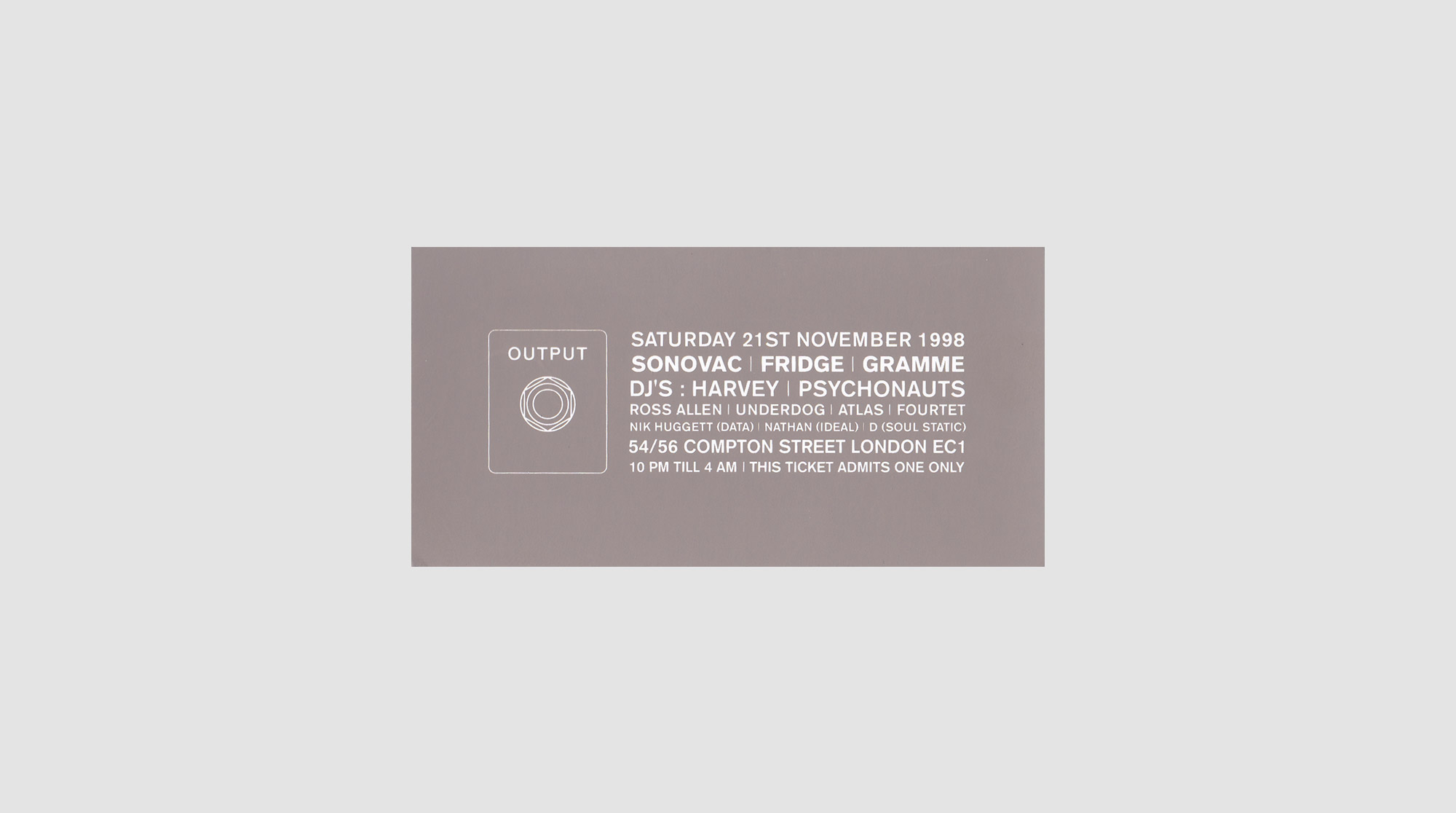 Output Recordings –